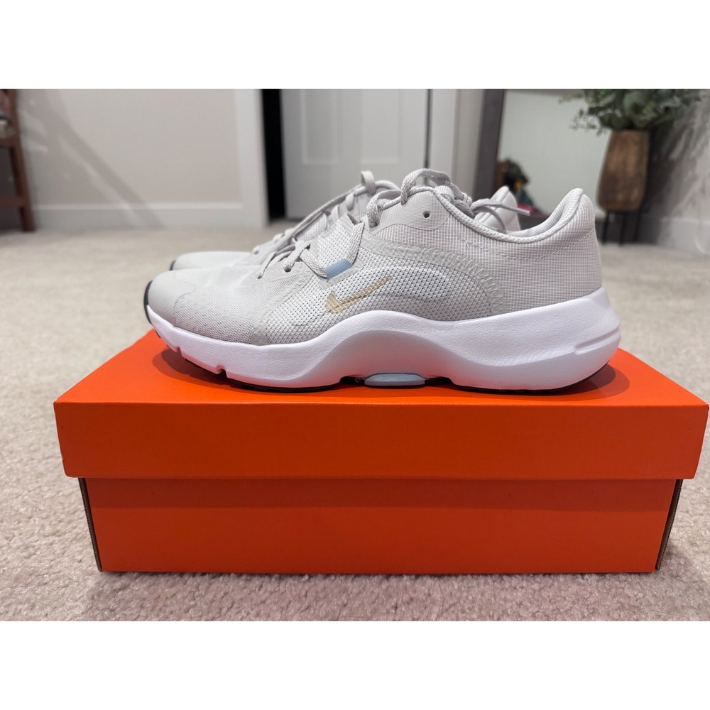 Nike In-Season TR 13 Womens Training Shoes Platinum Tint Gold Size 9